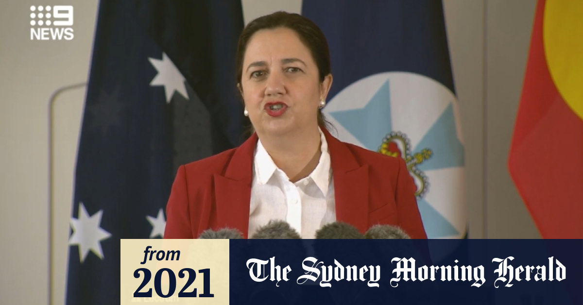 Video Queensland records one new local COVID19 case